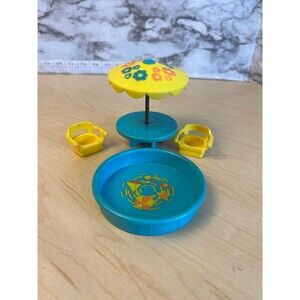 Fisher Price Vintage Playroom Pieces Set #909